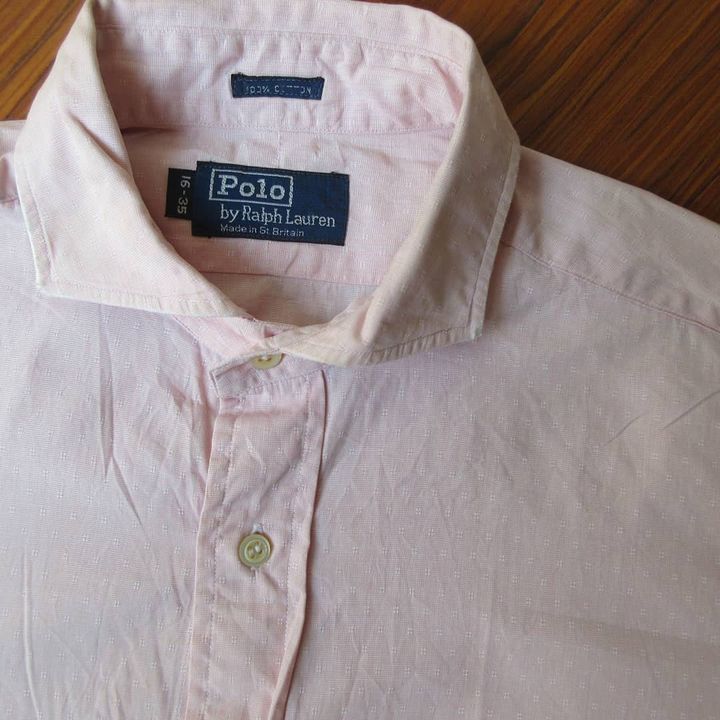 Le Grande Bleu (L.G.B.) × Polo Ralph Lauren × Ralph Lauren polo Ralph Lauren Made in Gt Brittain Size 16-35 shirt Size US L / EU 52-54 / 3 - 2 Thumbnail