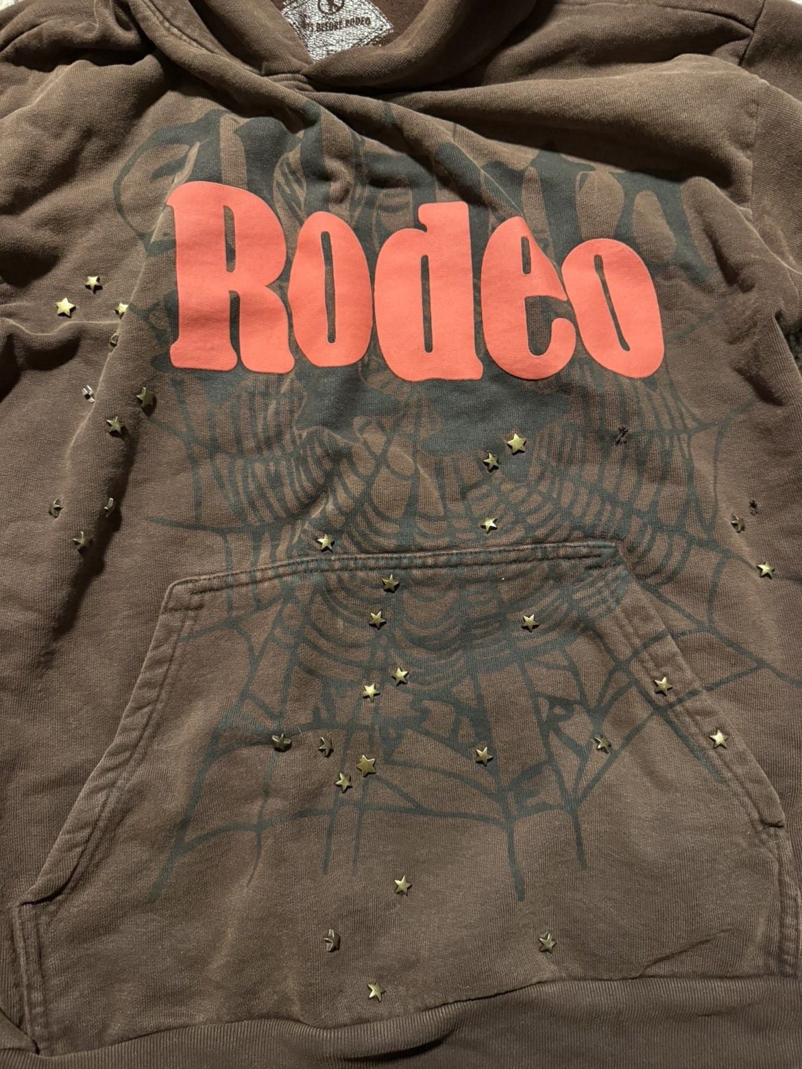 Sp5der × Travis Scott CJ X SP5DER DAYS BEFORE RODEO HOODIE Size US S / EU 44-46 / 1 - 4 Thumbnail