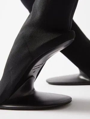 Balenciaga o1y0625 Sock Ankle Boots in Black Size US 8 / IT 38 - 4 Thumbnail