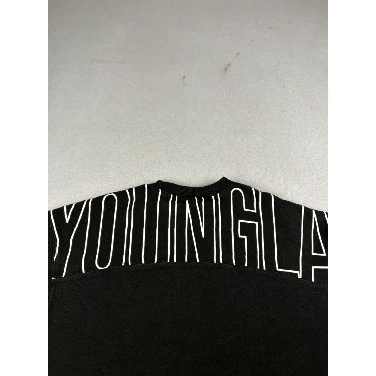 YoungLA Young LA Sweatshirt Mens Size Small Black Oversized Fit Crewneck Gym Workout Size US S / EU 44-46 / 1 - 5 Thumbnail