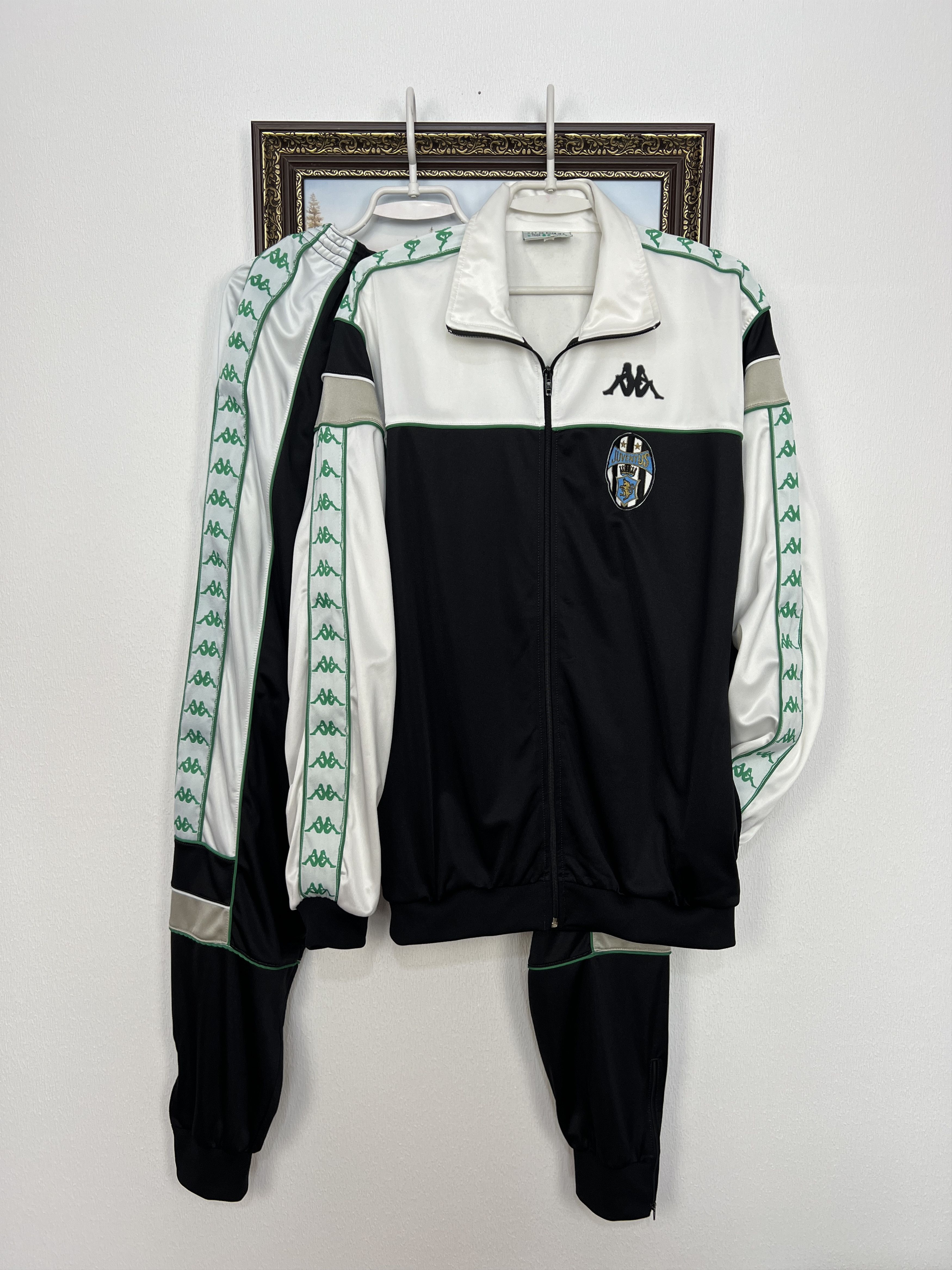 Kappa Vintage 80's Kappa Juventus Football Suit Soccer Set Jacket Size US XL / EU 56 / 4 - 1 Thumbnail