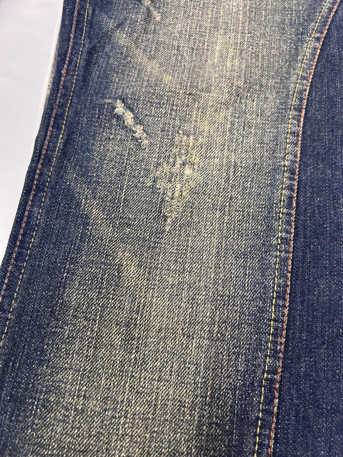 Japanese Brand × Vintage Vintage Japanese Denim Mud Wash Jeans Size US 32 / EU 48 - 11 Thumbnail