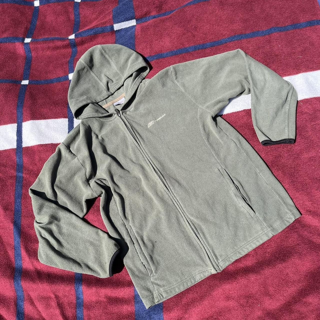 Reebok Vintage Y2k Reebok light green fleece full zip up hoodie L Size US L / EU 52-54 / 3 - 1 Thumbnail