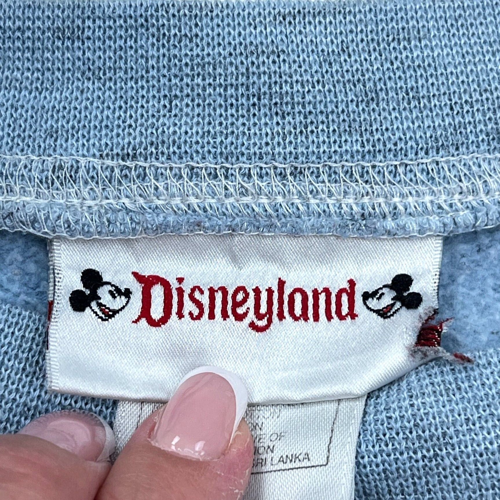 Disney VINTAGE Disney Mickey Mouse Sweatshirt Men Large Crewneck Fleece Blue 90s Retro Logo Size US L / EU 52-54 / 3 - 3 Thumbnail