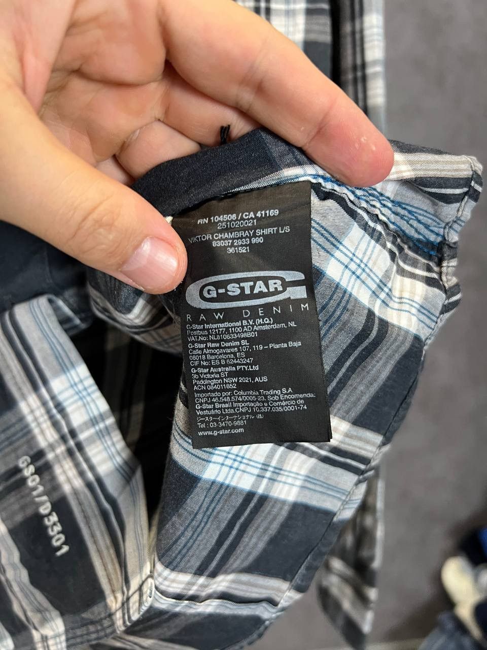 G-Star G Star Raw shirt Size US L / EU 52-54 / 3 - 6 Thumbnail