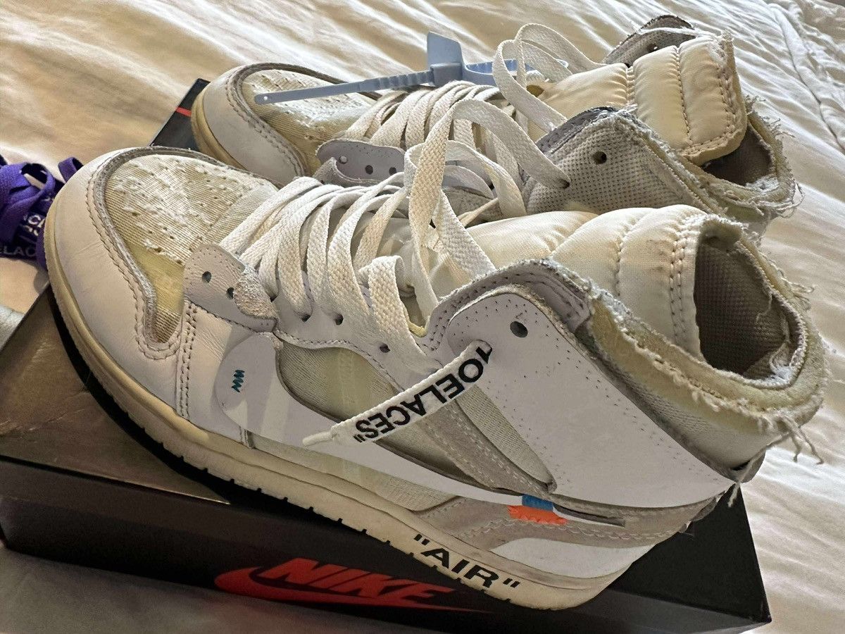 Jordan Brand × Off-White Jordan 1 x Off White EU Size US 7 / EU 40 - 2 Thumbnail