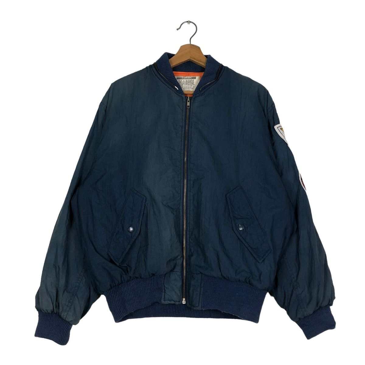 Japanese Brand 🔥RIOT RIOT VINTAGE BOMBER JACKET MILITARY FULL PATCHES Size US M / EU 48-50 / 2 - 1 Thumbnail