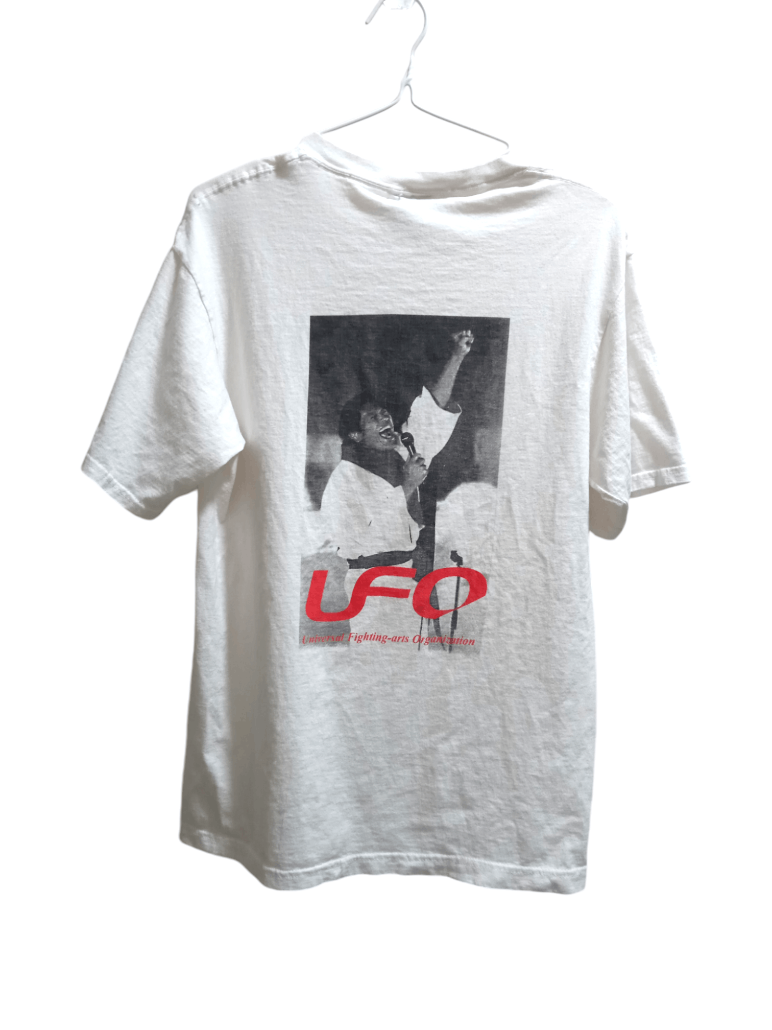 WWF Vintage 90s Antonio Inoki UFO MMA T Shirt UFC Pride Size US M / EU 48-50 / 2 - 1 Thumbnail