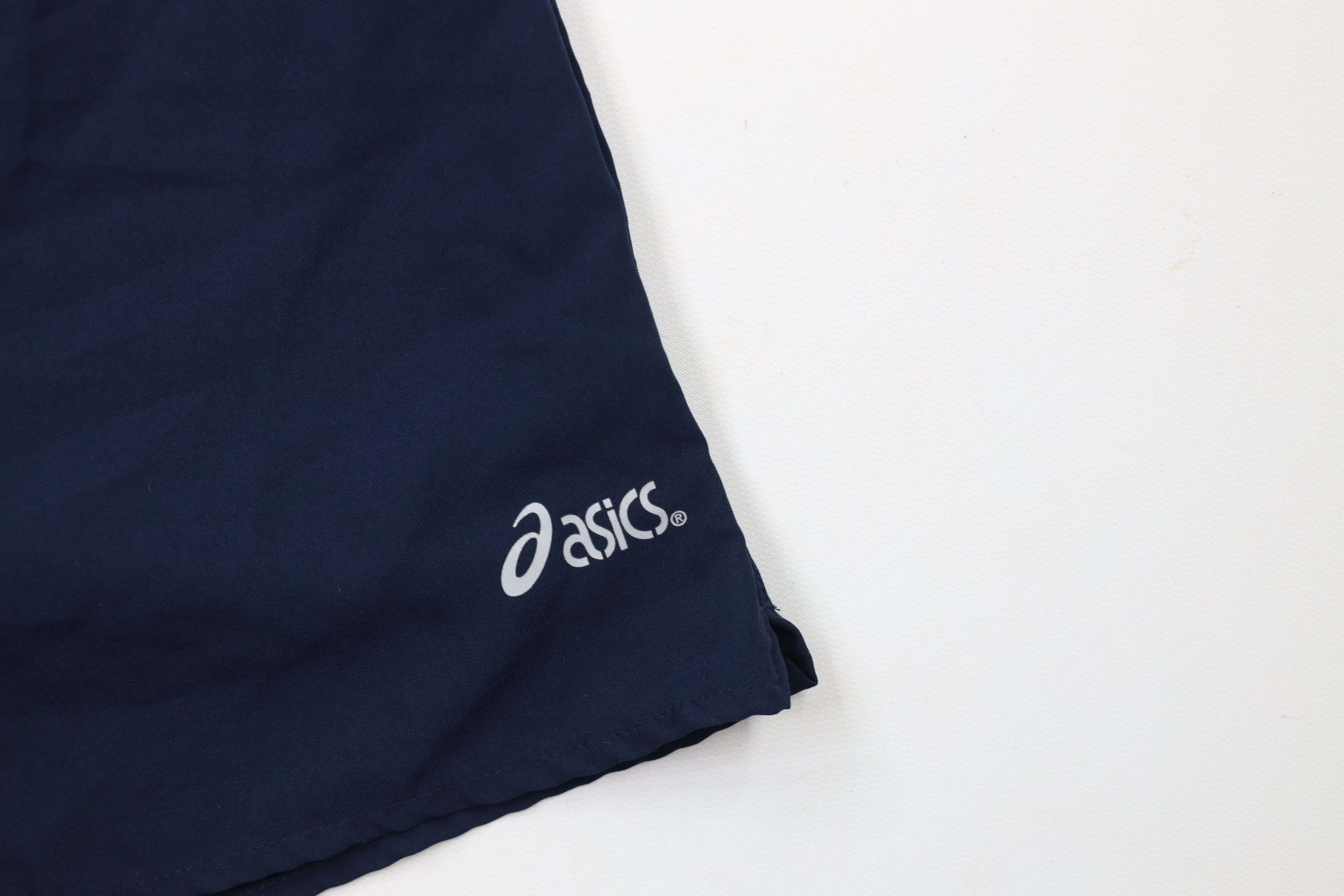 Asics × Vintage Vintage 90s Asics Lined Running Jogging Gym Shorts USA Size US 34 / EU 50 - 5 Thumbnail