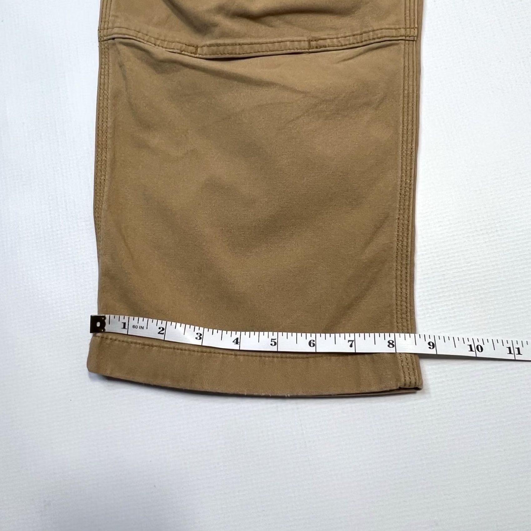Carhartt Carhartt Loose Regular Fit Double Knee Work Duck Pants Sz 40x30 Brown Canvas 5-Pocket Carhartt Rugged Flex BN2802-M Mens Pants Size US 40 / EU 56 - 4 Thumbnail