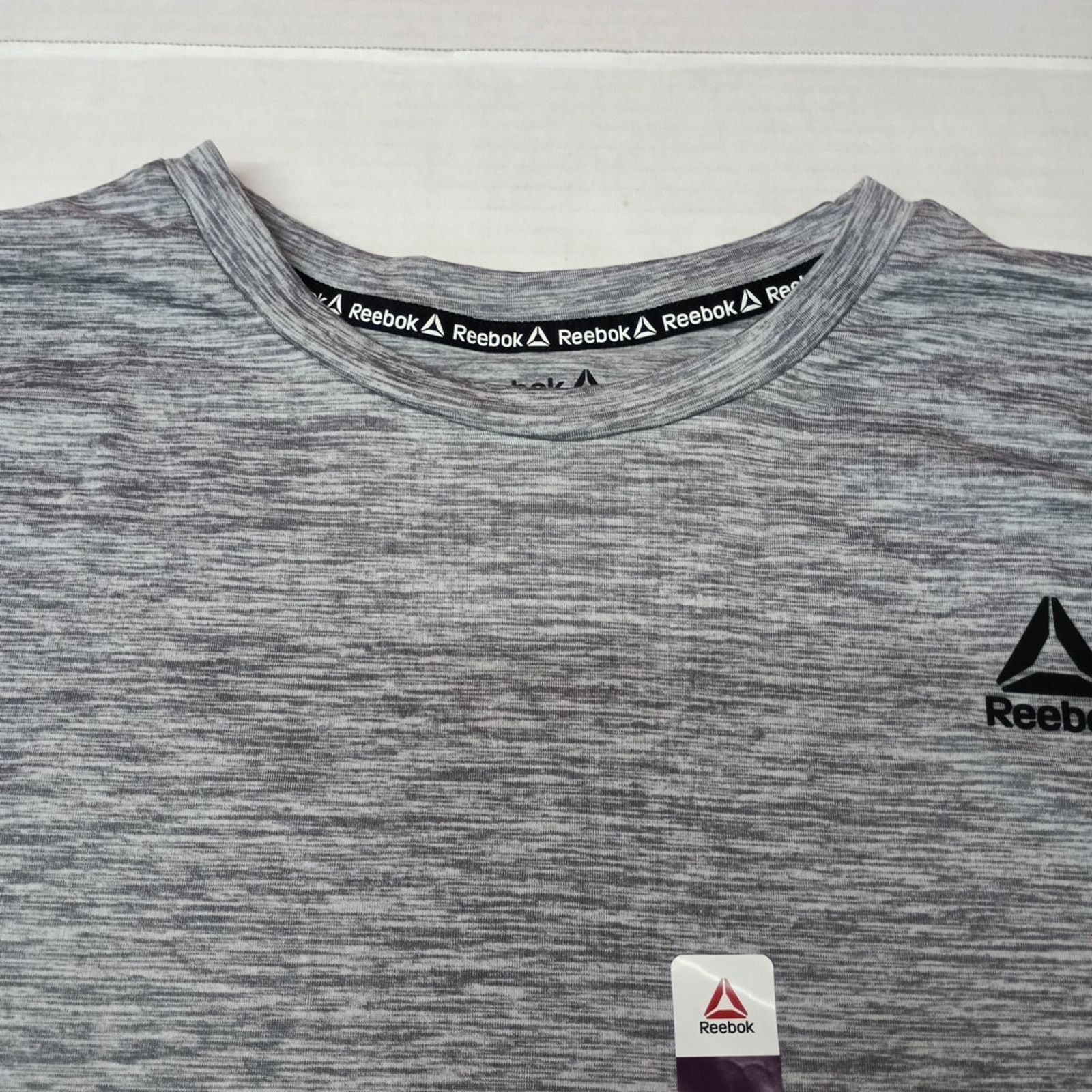 Reebok Reebok Men's Delta Core Shirt Size 2XL Sleet Heather Gray Size US XXL / EU 58 / 5 - 2 Thumbnail