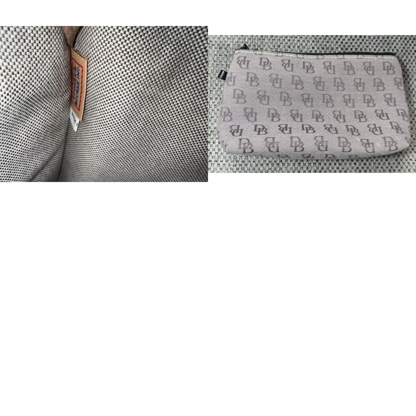 Dooney & Bourke Dooney & Bourke Leather Satchel/Top Handle Bag Crossbody Purse with Removable Strap Black Leather Pockets Silver Hardware Women's Bag 13.75”x10”x4.5” Size ONE SIZE - 9 Thumbnail
