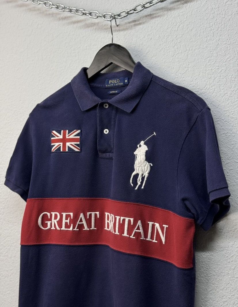 Polo Ralph Lauren × Vintage Polo Ralph Lauren USA T-shirt Size US M / EU 48-50 / 2 - 2 Thumbnail
