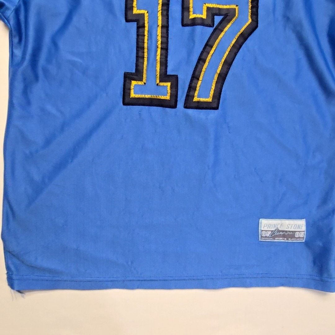 & Other Stories Vintage Denver Prince Stone Jersey #17 Blue M Sports Shirt Size US M / EU 48-50 / 2 - 4 Thumbnail