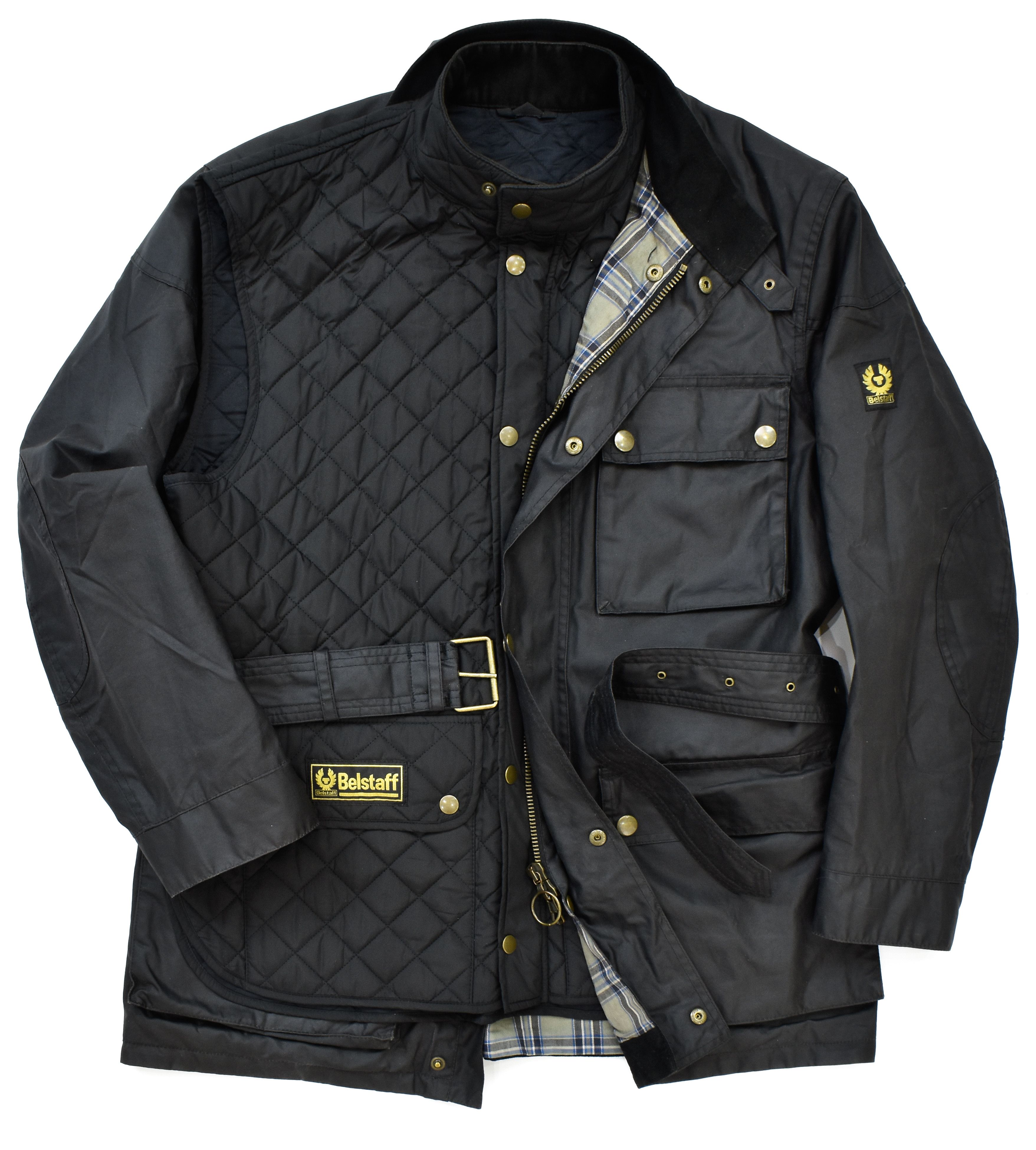 Belstaff 3 in 1 BELSTAFF ROADMASTER 85 Anniversary Wax Jacket Vest ...