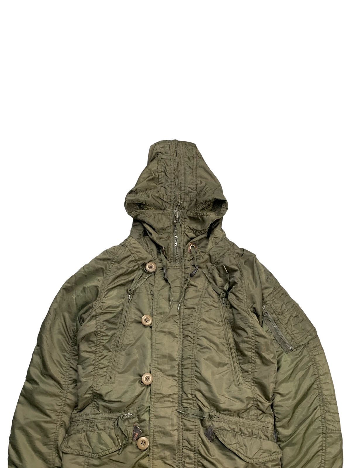If Six Was Nine 2000s GOA - Cyber Military Cargo Jacket Size US M / EU 48-50 / 2 - 5 Thumbnail