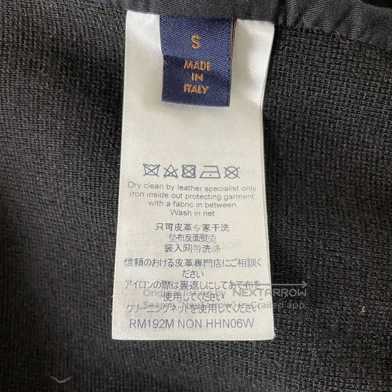 Louis Vuitton Louis Vuitton Black Leather Men's Jacket . Size US S / EU 44-46 / 1 - 4 Thumbnail