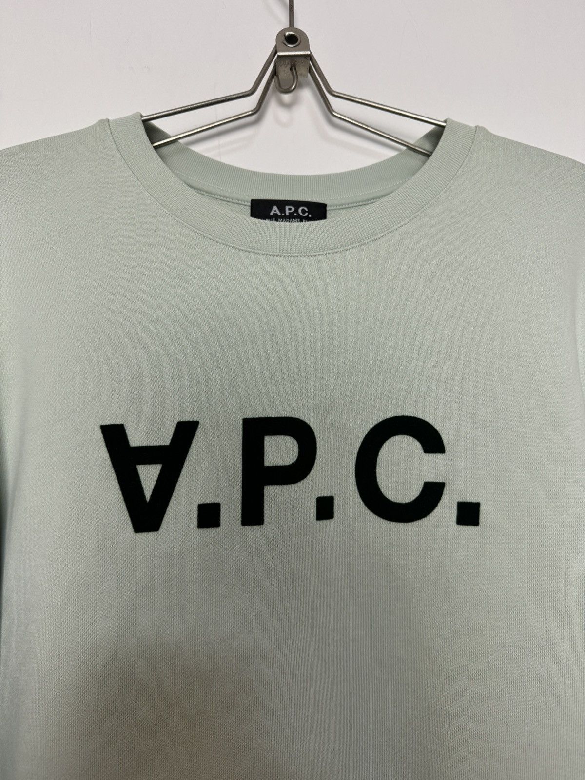 A.P.C. A.P.C logo sweatshirt luxury designer streetwear avantgarde Size US M / EU 48-50 / 2 - 5 Thumbnail