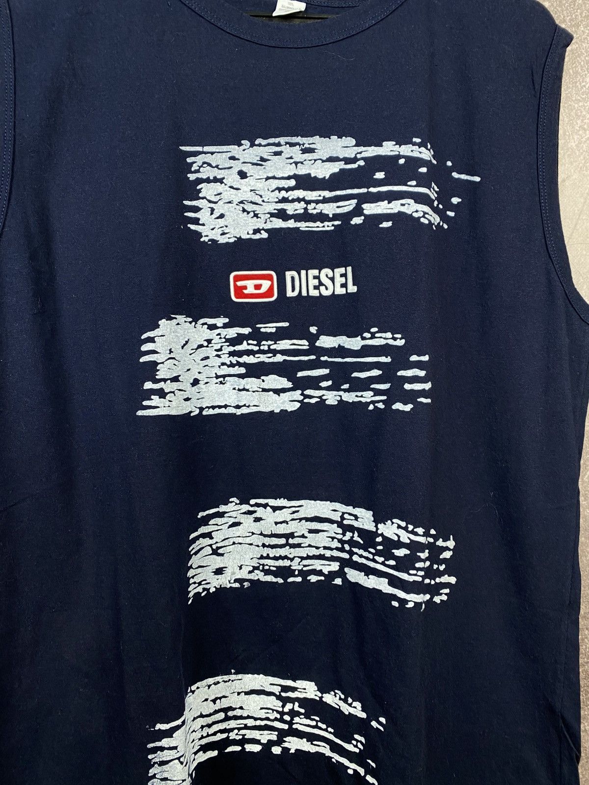 Diesel Men’s Diesel Tank Top Sleeveless Streetwear Vintage Size M Size US M / EU 48-50 / 2 - 3 Thumbnail