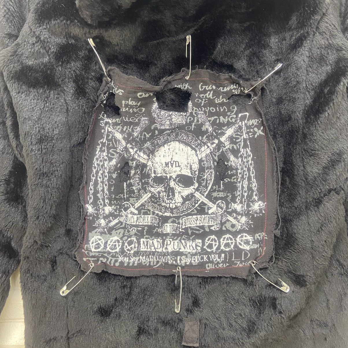 Japanese Brand Mad Punks Anarchy Fleece Size US S / EU 44-46 / 1 - 3 Thumbnail