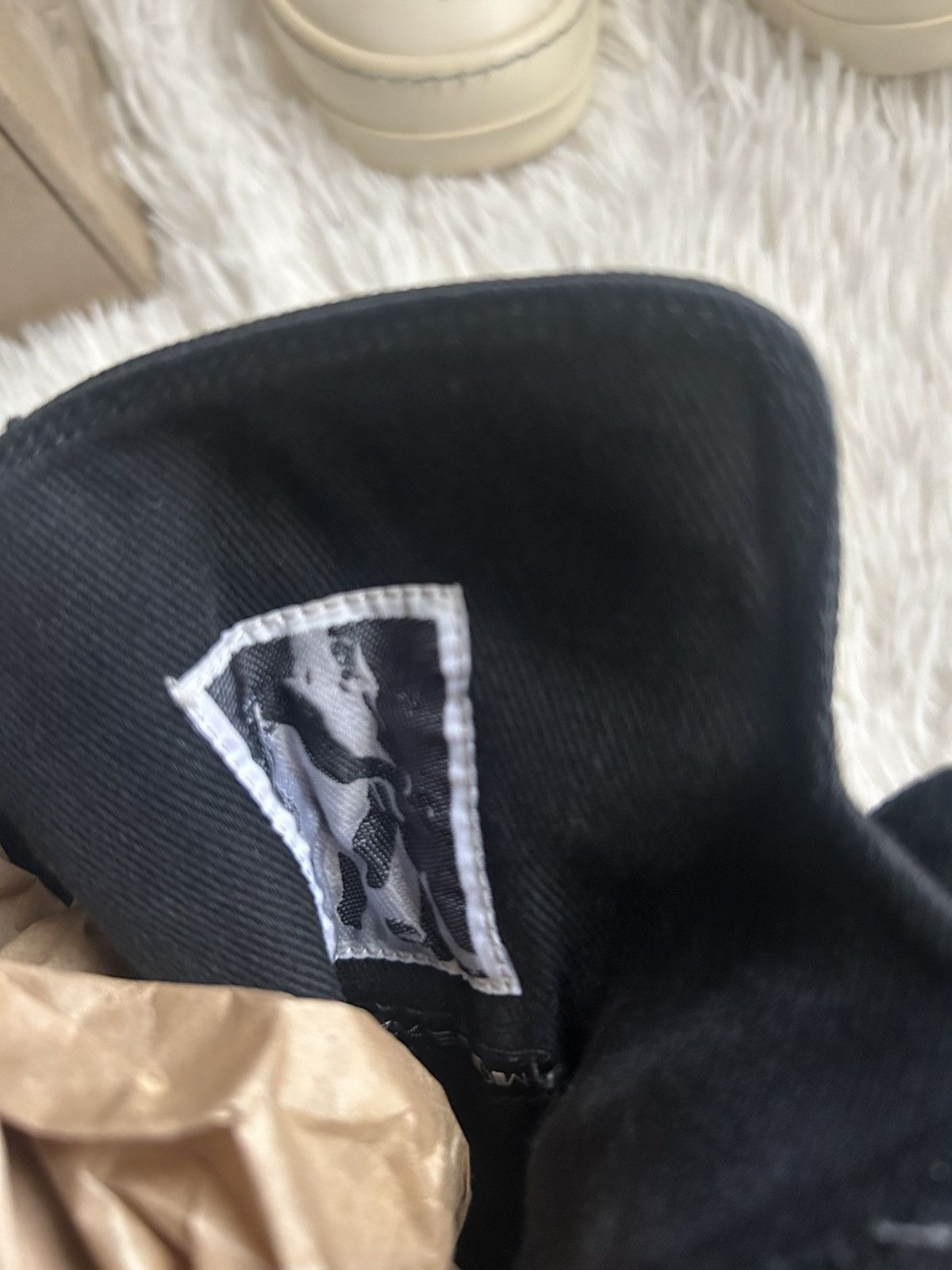 Rick Owens Drkshdw Rick Owens Drkshdw Hustler Ramones Black Size 47 Size US 14 / EU 47 - 7 Thumbnail
