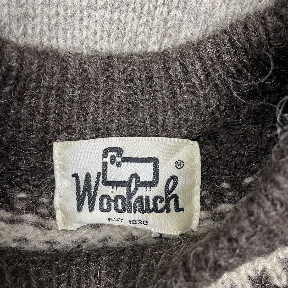Woolrich Woolen Mills ☀️80s WOOLRICH KNITTED WOOL SWEATER Size US M / EU 48-50 / 2 - 6 Thumbnail