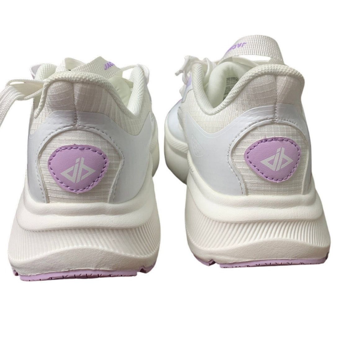 Other Jackshibo Women's Size 7 White Lace-Up Athletic Shoes Size US 7 / IT 37 - 5 Thumbnail