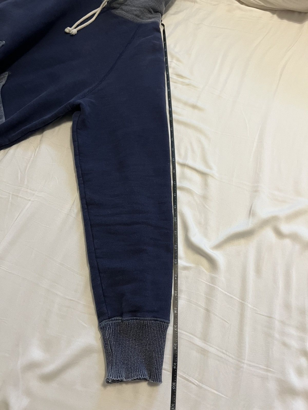 Aime Leon Dore ALD Two-tone Patch Pocket Indigo Hoodie Size US S / EU 44-46 / 1 - 6 Thumbnail