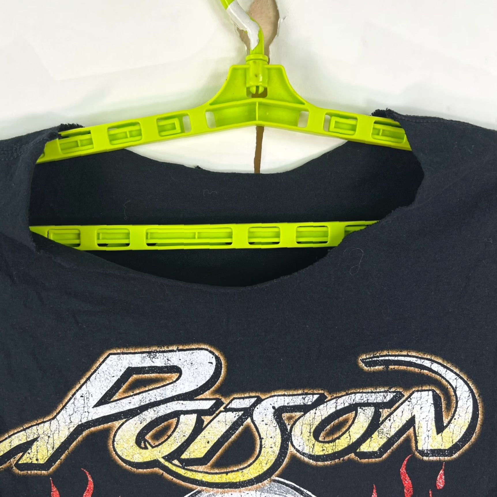 Vintage POISON The Stadium Tour 2022 Tour Shirt Kickin Ass Mens Sz M Shirt Adult Male Large Black 90s Concert Brand Poison Size US L / EU 52-54 / 3 - 3 Thumbnail