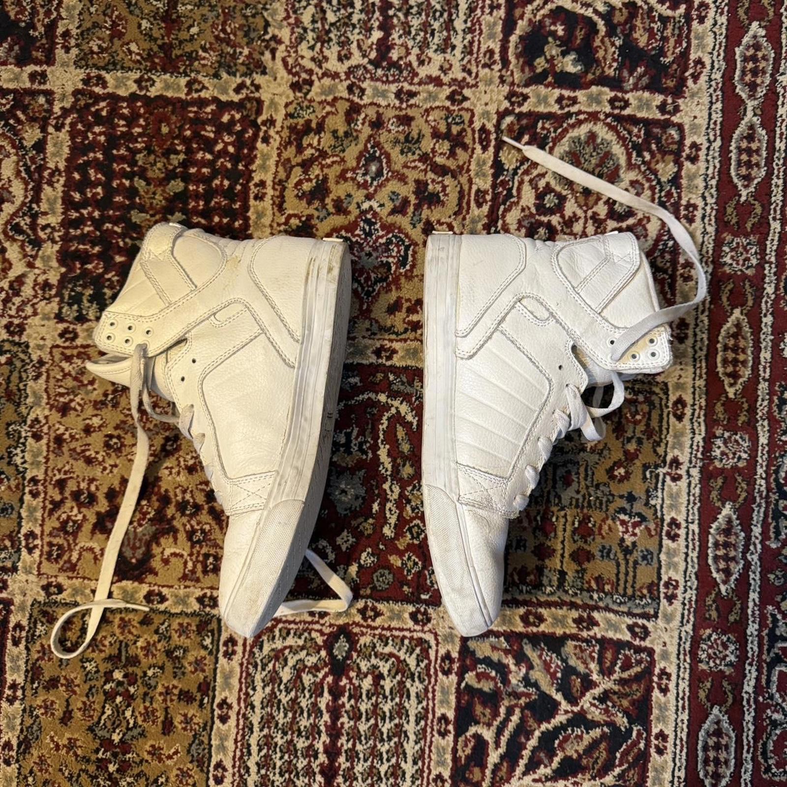 Supra All white chad muska supra’s Size US 11 / EU 44 - 5 Thumbnail