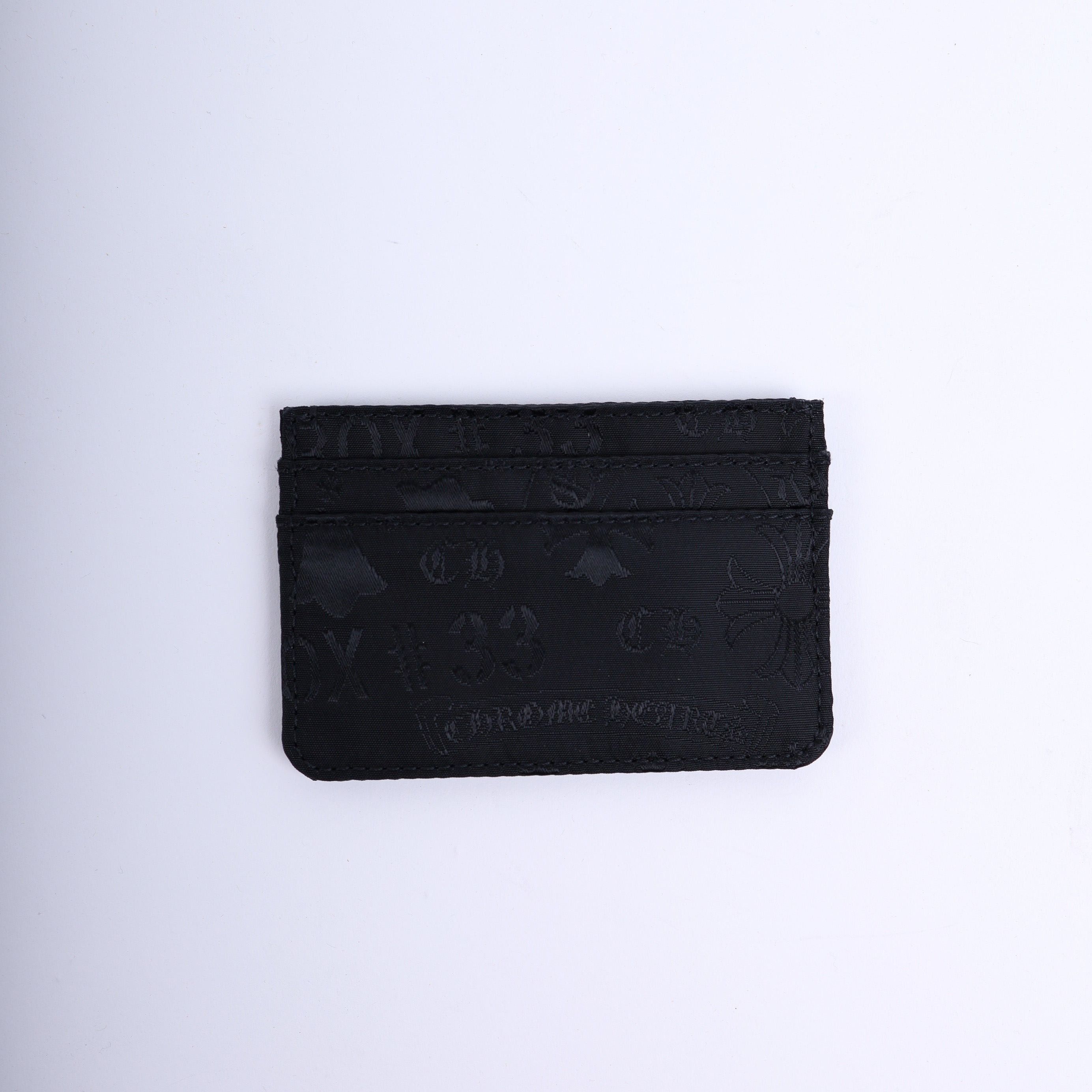 Chrome Hearts BLACK CHROME HEARTS NYLON STENCIL CARD HOLDER Size ONE SIZE - 3 Thumbnail