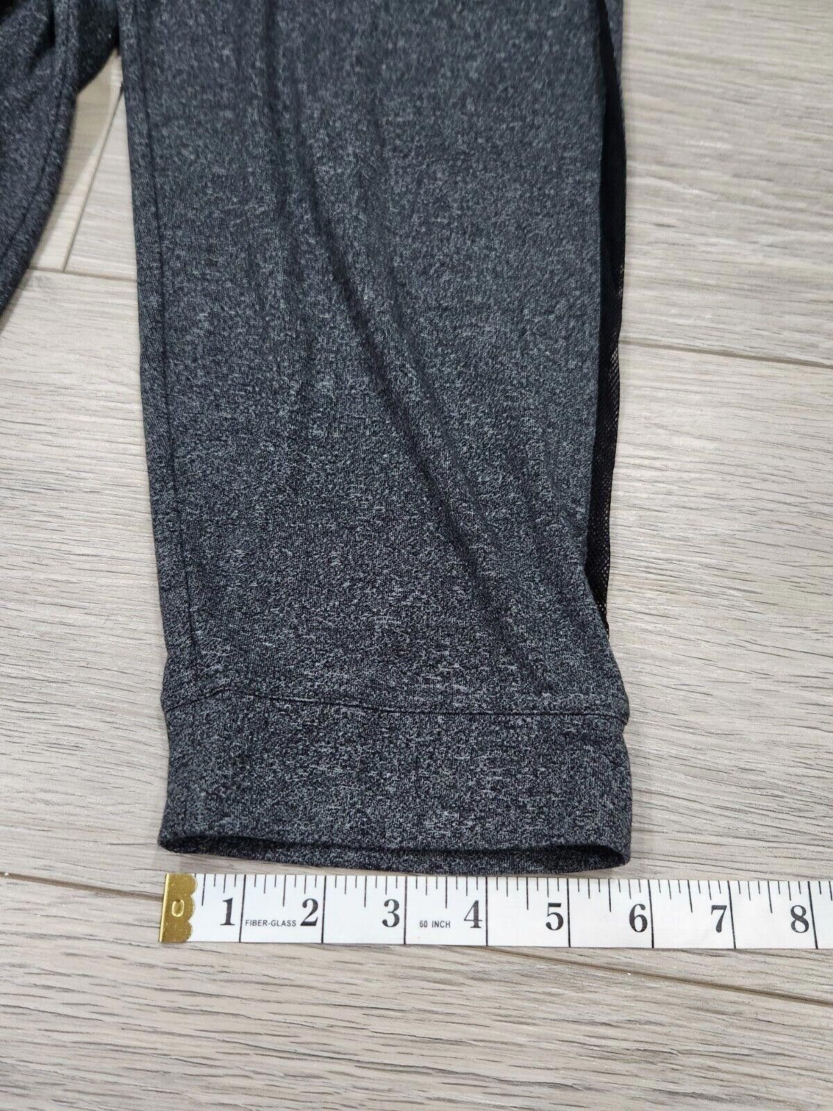 Designer Victoria Sport Leggings Large Capri Length Gray Black Size 36" / US 14 / IT 50 - 9 Thumbnail
