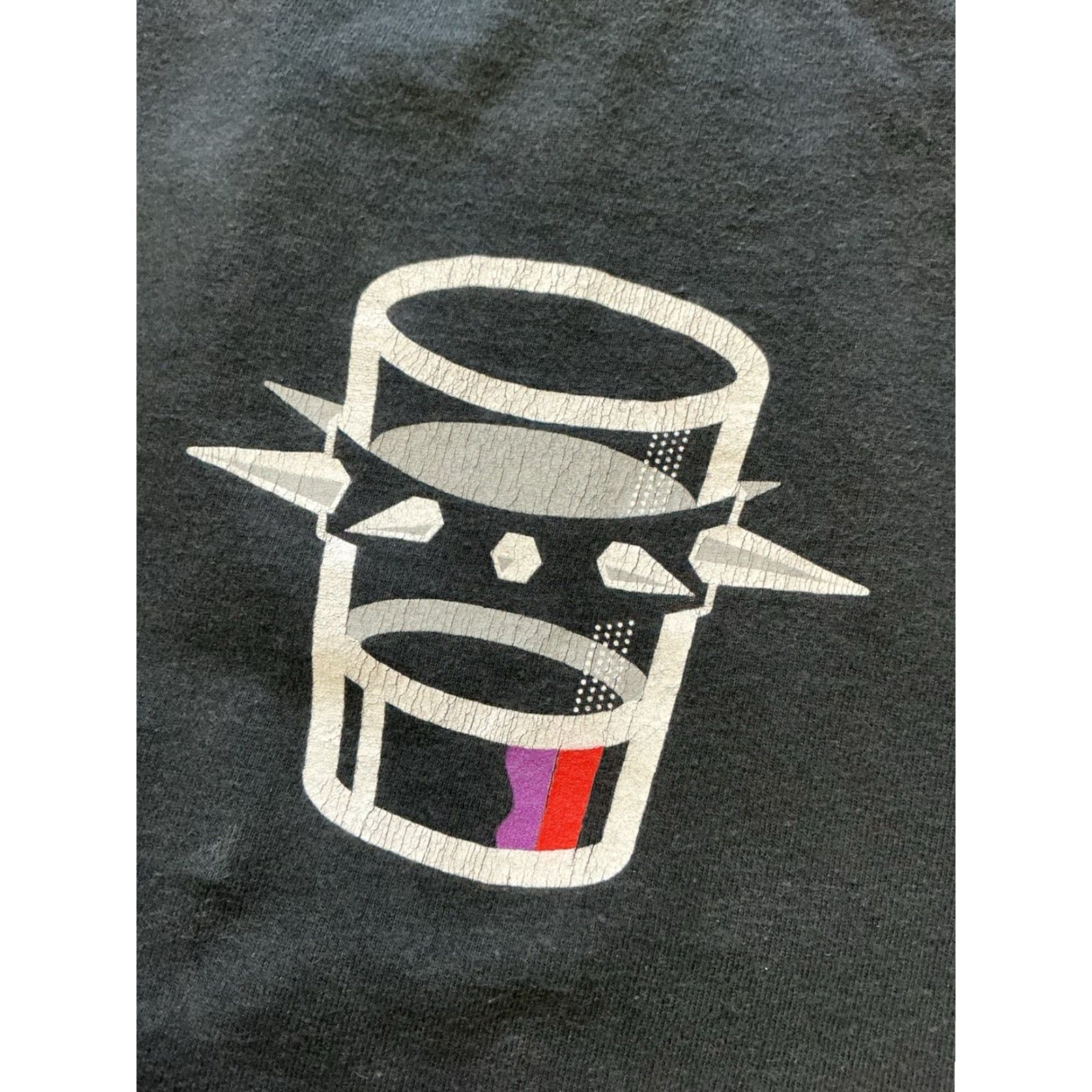 Hanes VINTAGE Hanes Black T-Shirt Haus Rules Always Drink Responsibly Liquor Alcohol Spiked Drink M Mens Black T-Shirt Size US M / EU 48-50 / 2 - 7 Thumbnail