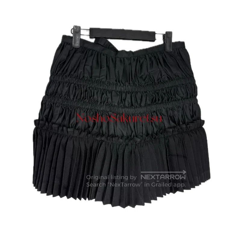 Comme des Garcons Comme Des Garcons size F Organ pleated lace overskirt Size 23" - 2 Thumbnail