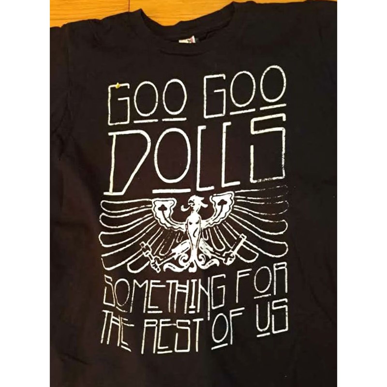 Anvil VINTAGE Goo-Goo Dolls Something for the Rest of Us 2010-2011 Tour Small T-Shirt Women S Black Crew Neck Pullover Short Sleeve Activewear Size S / US 4 / IT 40 - 4 Thumbnail