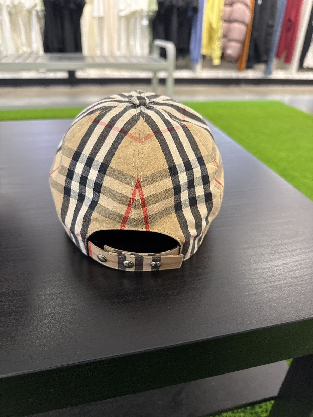 Burberry × Vintage Burberry Hat Size ONE SIZE - 6 Thumbnail