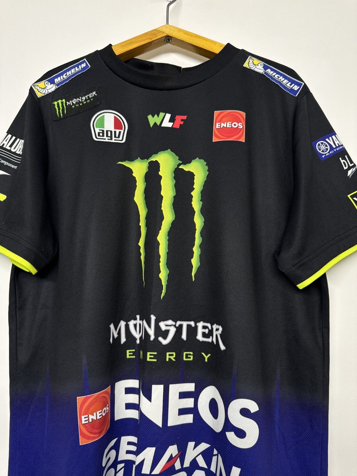 Yamaha Yamaha VR46 Vintage Monster Energy Racing Moto Jersey Size US M / EU 48-50 / 2 - 1 Thumbnail
