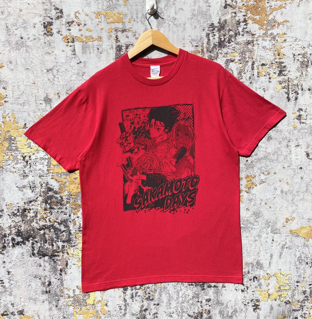 Anime × Japanese Brand Sakamoto Days Anime Summer Jump Collection 2024 Limited Tees Size US L / EU 52-54 / 3 - 1 Thumbnail