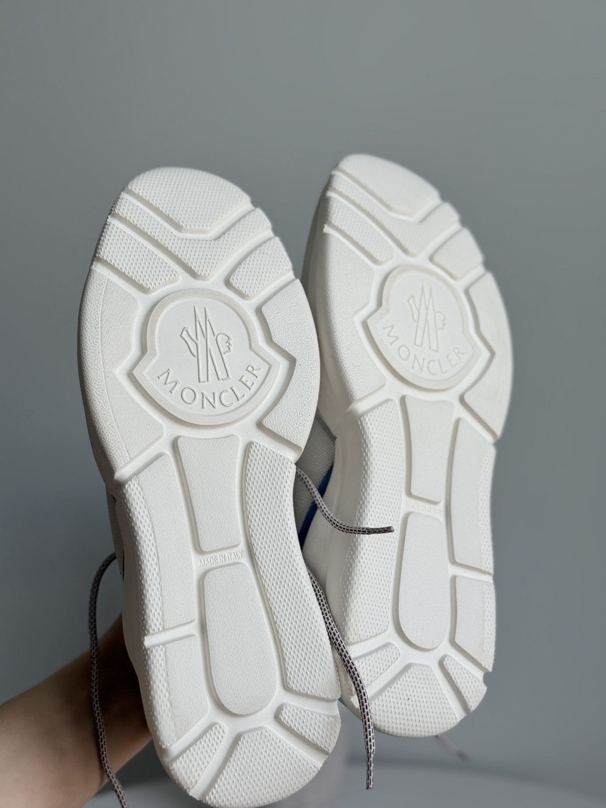 Moncler Moncler Anakin Sneakers Trevor Scarpa White Chunky Sneakers Size US 10 / EU 43 - 15 Thumbnail