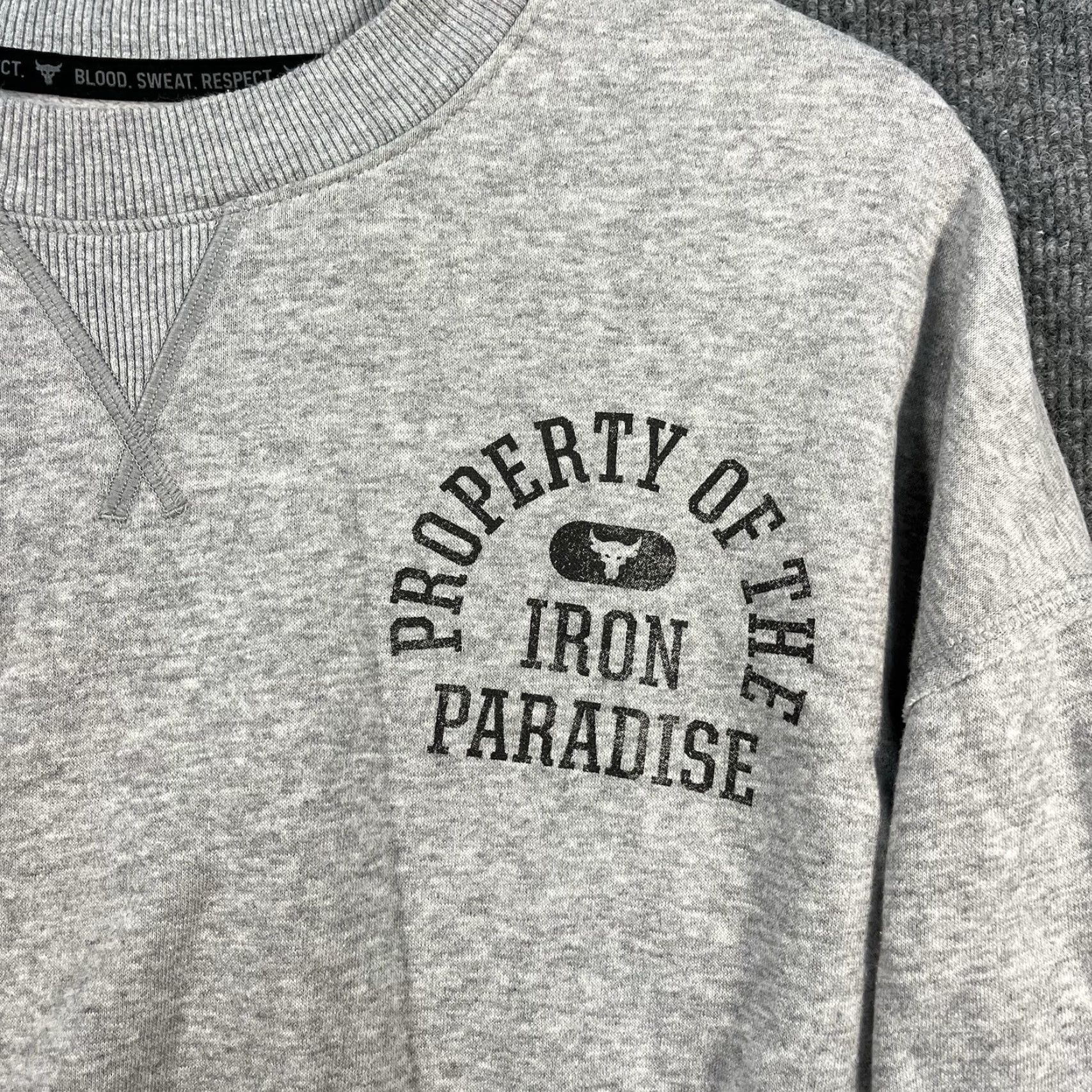Under Armour Under Armour Project Rock Sweatshirt Womens M Gray Pullover Activewear Small? Size M / US 6-8 / IT 42-44 - 3 Thumbnail
