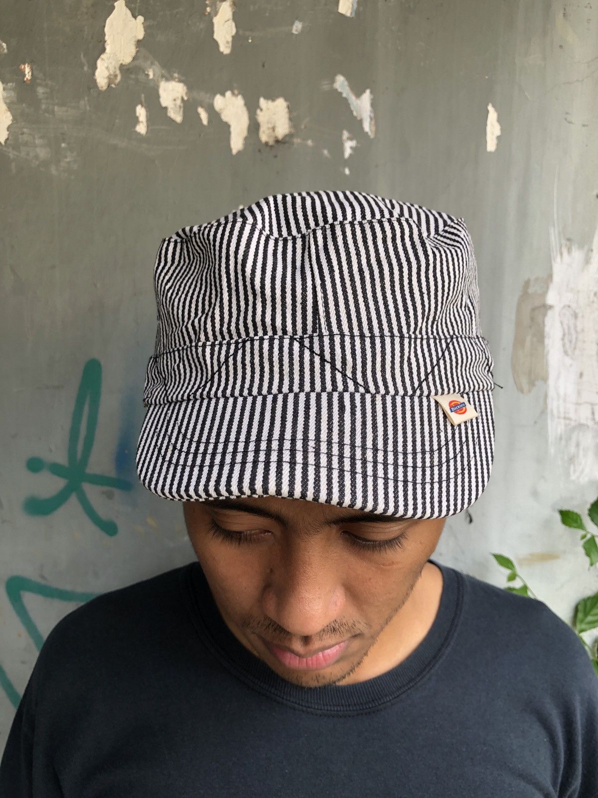 Dickies × Japanese Brand DICKIES HICKORY PATROL CAP Size ONE SIZE - 3 Thumbnail