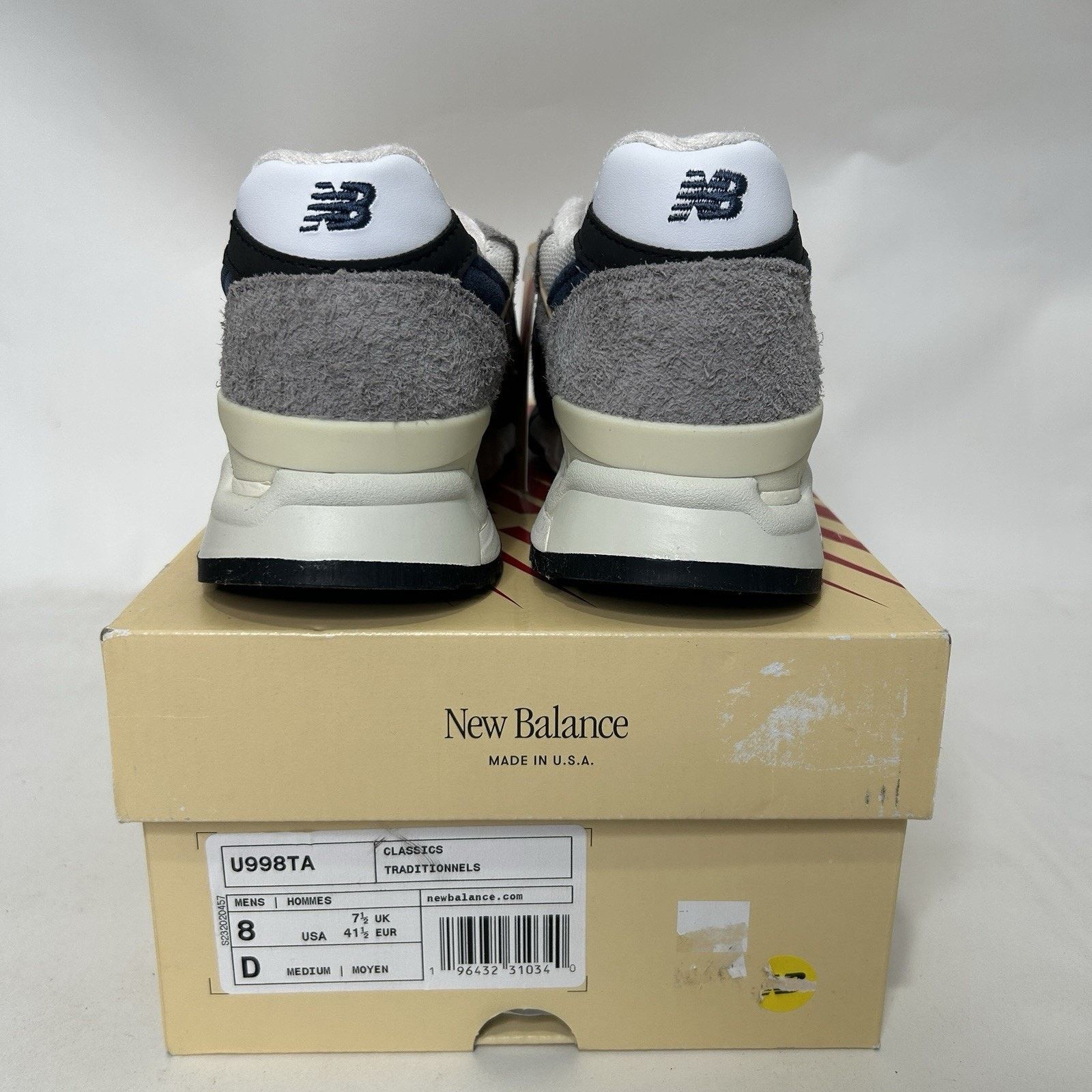 New Balance New Balance 998 Made In USA “Grey Day” 2023 Size US 8 / EU 41 - 4 Thumbnail