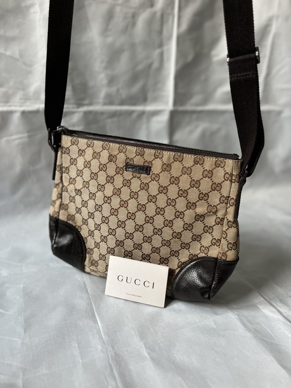 Gucci Gucci GG Canvas Small Crossbody / Messenger Size ONE SIZE - 1 Thumbnail