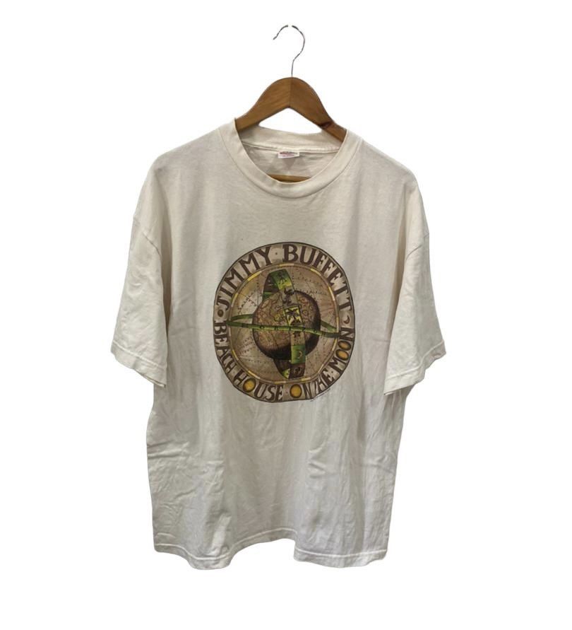 Band Tees 💢VINTAGE JIMMY BUFFETT beach house on the moon 1999 shirt Size US XL / EU 56 / 4 - 1 Thumbnail