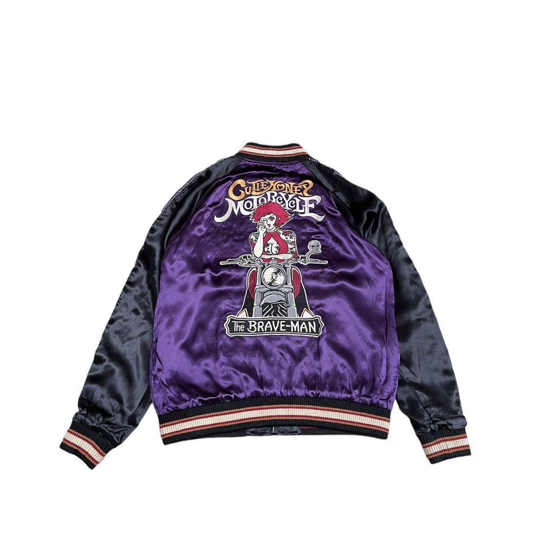 Anime Souvenir Jacket Sukajan The Brave Man x Cutie Honey Vi Size US M / EU 48-50 / 2 - 6 Thumbnail