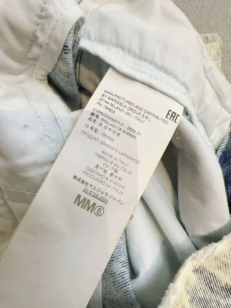 Maison Margiela Maison Margiela Blue fade to make old denim trousers 2504-N Size 25" / US 0 / IT 36 - 6 Thumbnail