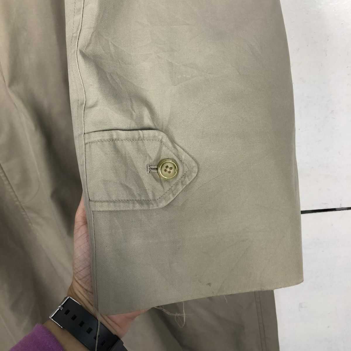 Burberry 🔥VINTAGE LONG JACKET TRENCH COAT BURBERRY LONDON NOVA CHECK Size US M / EU 48-50 / 2 - 16 Thumbnail