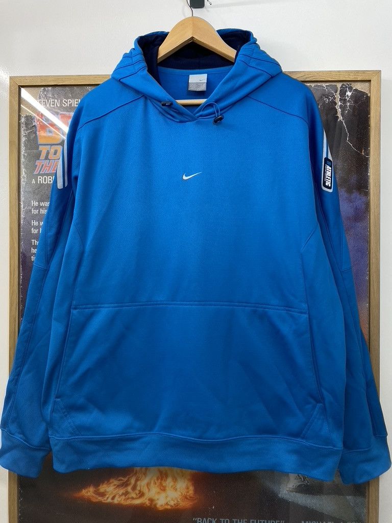 Nike 2005 Vintage Nike N-Athletic SE Centre Swoosh Hoodie Size US XL / EU 56 / 4 - 1 Thumbnail