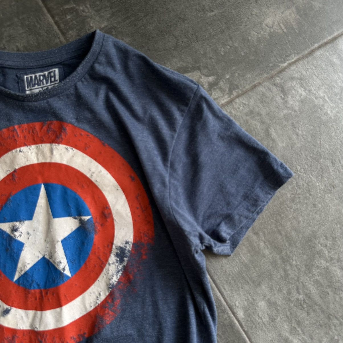 Marvel Comics × Vintage Vintage Marvel T-shirts Capitan America Big Logo Y2K 00s USA Size US M / EU 48-50 / 2 - 5 Thumbnail