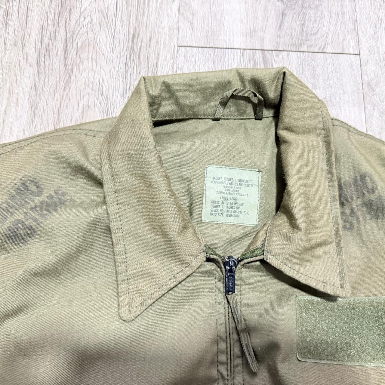 Other VIntage 90s Vietnam flyer bombers military zip up jacket Size US L / EU 52-54 / 3 - 3 Thumbnail